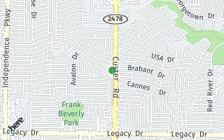 Map of 7408 Brownley Place, Plano, TX 75025, USA