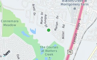 Map of 1125 Auburndale Lane, Allen, TX 75013, USA