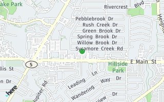 Map of 716 Sycamore Creek, Allen, TX 75002, USA