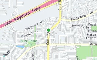 Map of 9240 Old Veranda Road, Plano, TX 75024, USA