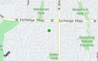 Map of 923 Granger Drive, Allen, TX 75013, USA