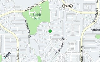 Map of 1030 Hot Springs Drive, Allen, TX 75013, USA