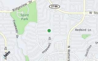 Map of 1000 Hot Springs Drive, Allen, TX 75013, USA
