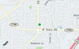 Map of 2115 Moss Glen Lane, Allen, TX 75013, USA