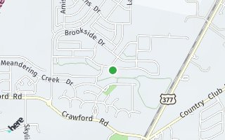 Map of 5317 Parkplace Drive, Denton, TX 76226, USA