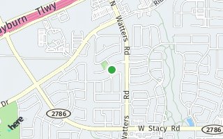 Map of 975 Shaddock Park Lane, Allen, TX 75013, USA