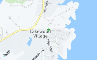 Map of 309 Lakecrest Drive, Lakewood Village, TX 75068, USA