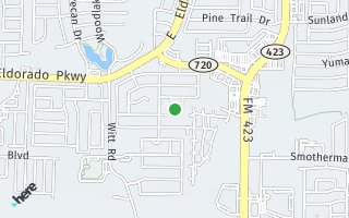 Map of 2317 Capeland Drive, Little Elm, TX 75068, USA