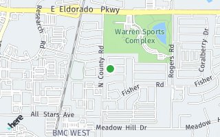 Map of 7461 Yellowstone Dr, Frisco, TX 75033, USA