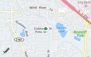 Map of 2801 Clubhouse Dr., Denton, TX 76210, USA