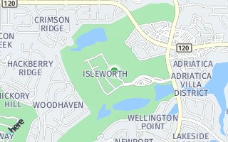 Map of 401 Isleworth Lane, McKinney, TX 75070, USA