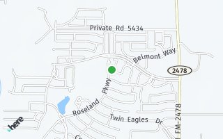 Map of 3447 Triple Crown Street, Celina, TX 75009, USA