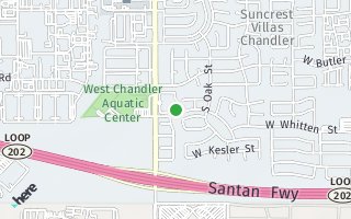 Map of 255 S Kyrene Road 123, Chandler, AZ 85226, USA
