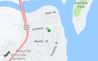Map of Lot 76 Cravens Street, Georgetown, SC 29440, USA