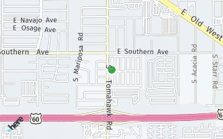 Map of 2605 S Tomahawk 227, Apache Junction, AZ 85119, USA