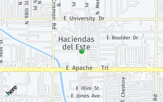 Map of 10220 E Apache Trail 2, Apache Jct, AZ 85120, USA