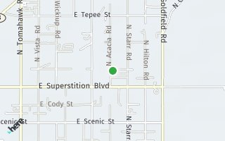 Map of 939 N Acacia Rd Lot 11, Apache Junction, AZ 85120, USA