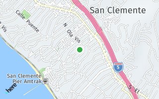Map of 212 Avenida Rosa, San Clemente, CA 92672, USA