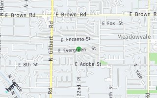Map of 2218 E Evergreen St., Mesa, AZ 85213, USA