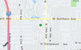 Map of 7767 N 19th Lane, Phoenix, AZ 85021, USA