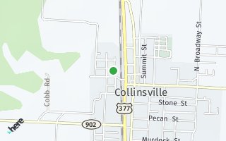 Map of 218  Goodjohn St., Collinsville, TX 76233, USA