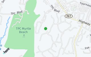Map of 657 Misty Hammock Drive, Murrells Inlet, SC 29576, USA