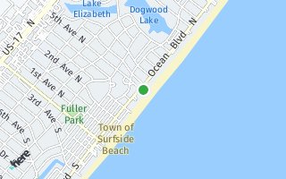 Map of 504  N Ocean Blvd BayView Resort #1201, Myrtle Beach, SC 29577, USA