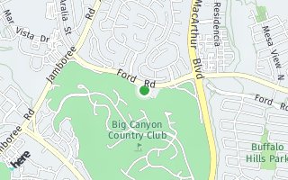 Map of 16 Canyon Island, Newport Beach, CA 92660, USA