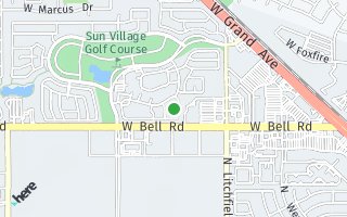 Map of 14300 W Bell Rd #356, Surprise, AZ 85374, USA