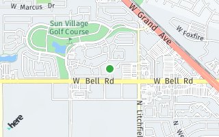 Map of 14300 W Bell Rd #358, Surprise, AZ 85374, USA
