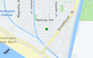 Map of 9442 Tiki Circle, Huntington Beach, CA 92646, USA