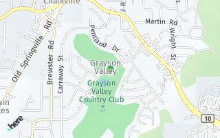 Map of 2355 Grayson Valley, Birmingham, AL 35235, USA