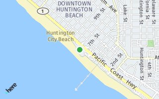 Map of 711 Pacific Coast Highway, Huntington Beach, CA 92648, USA