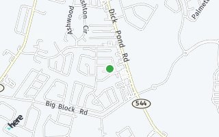 Map of 3908 Thornwood Dr, Myrtle Beach, SC 29588, USA