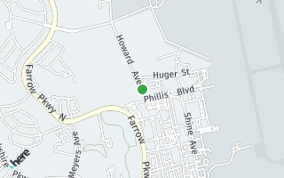 Map of Howard Avenue 2834-D, Myrtle Beach, SC 29588