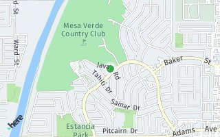 Map of 3007 Javas Road, Costa Mesa, CA 92626, USA