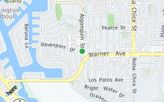Map of 16960  Algonquin Street 1-103, Huntington Beach, CA 92649, USA
