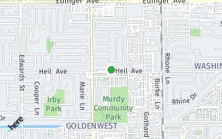 Map of 7121  Heil Ave, Huntington Beach, CA 92647, USA
