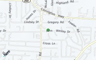 Map of 4336 John Wesley Dr, Decatur, GA 30035, USA