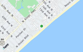 Map of 7000 N Ocean Blvd 128, Myrtle Beach, SC 29572, USA