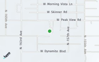 Map of 28728 N 159TH AVE, Surprise, AZ 85387, USA