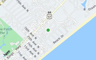 Map of 312 79th Ave N, Myrtle Beach, SC 29572, USA