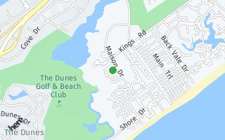 Map of 9550  Dunes Gable Drive Unit B, MYRTLE BEACH, SC 29572