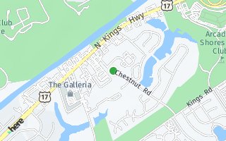 Map of 618 Chestnut Rd. Suite 204, Myrtle Beach, SC 29572, USA