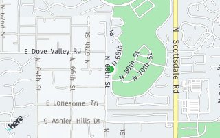 Map of 32808 N 68th Place, Scottsdale, AZ 85266, USA