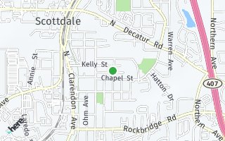 Map of 3200 Zion St, Scottdale, GA 30079, USA