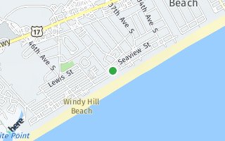 Map of 4111 S Ocean Blvd. #605, North Myrtle Beach, SC 29582, USA