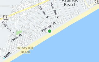 Map of 3805 S Ocean Blvd. 201, North Myrtle Beach, SC 29582, USA