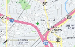 Map of 101 Alden Ave NE Unit C, Atlanta, GA 30309, USA