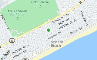 Map of 1621 Edge Drive Unit 9, North Myrtle Beach, SC 29582, USA